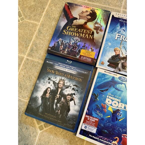 DVD/Blu Ray Collection Family Friendly Kids 8 Movies Avatar Inside Out Frozen - Picture 5 of 10